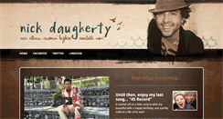 Desktop Screenshot of nickdaugherty.com